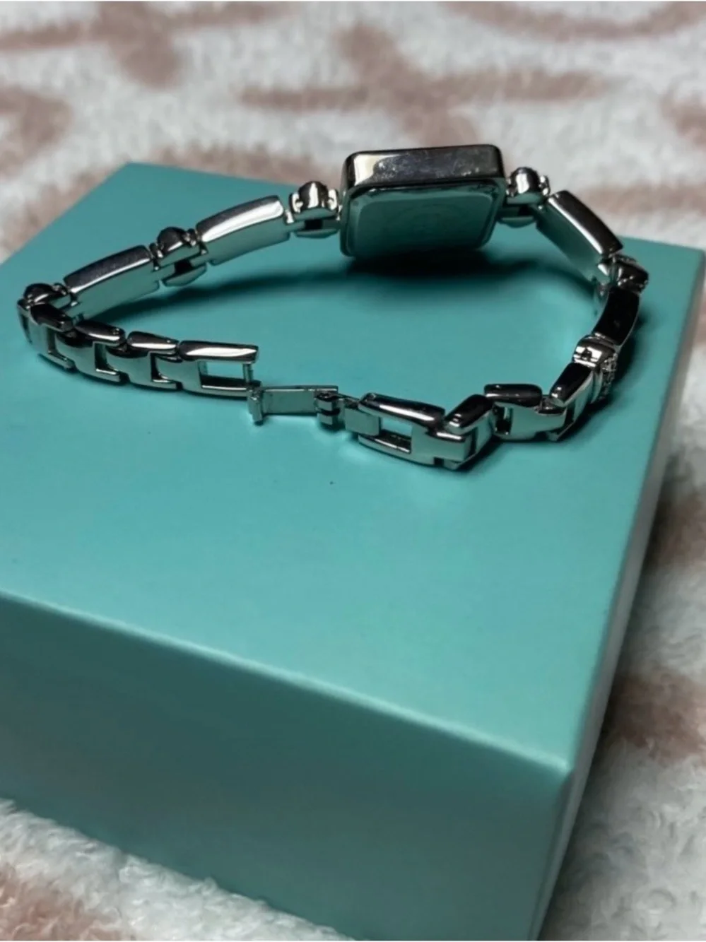 Vintage Essie Stainless Steel Marquisette Dainty Watch